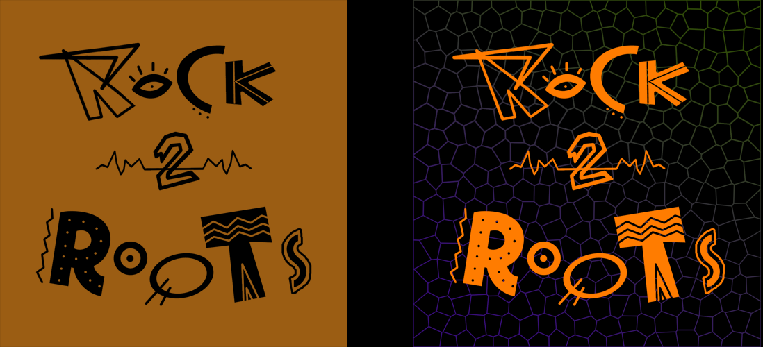 Rock 2 Roots alternative album covers